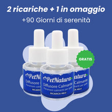 2 ricariche + 1 in omaggio, 90 giorni di serenità