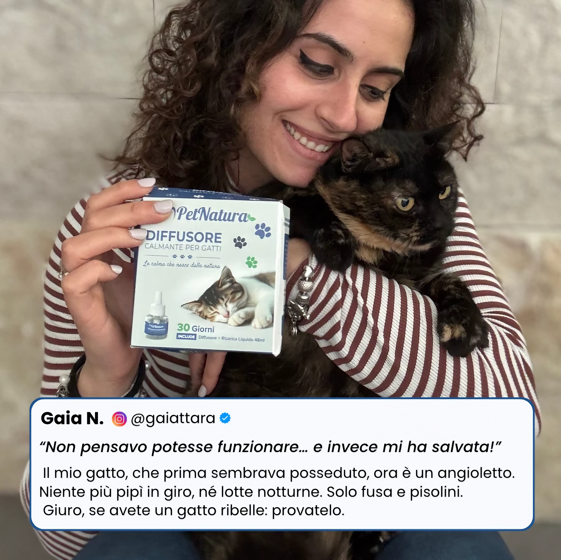 Diffusore Calmante per Gatti
